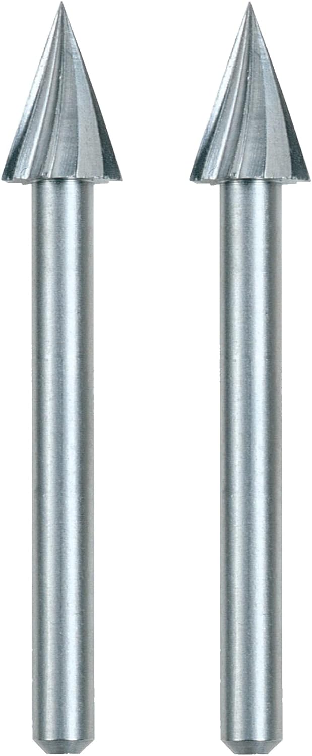 DREMEL 125, 1/4" High Speed Cutter, 1/8" shank (2 pack)