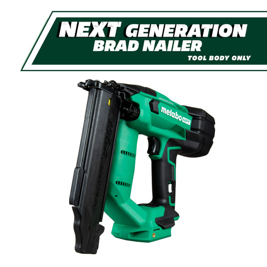 Metabo HPT NT1850DFQ4, 2'' 18V Brushless Li-Ion 18 Ga Brad Nailer (Tool Only)