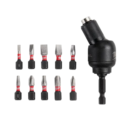 Milwaukee 48-32-2301, SHOCKWAVE™ 30° KNUCKLE™ Pivoting Bit Holder -11PC