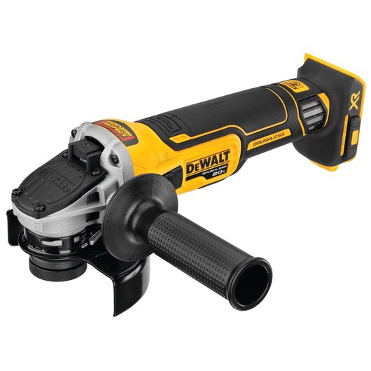 DEWALT DCG405B, 20V MAX XR 4-1/2'' Slide Switch Angle Grinder (Tool Only)