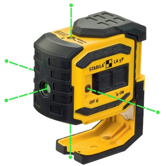 Stabila 03165, LA-5 PG 5 Dot Laser w/pouch