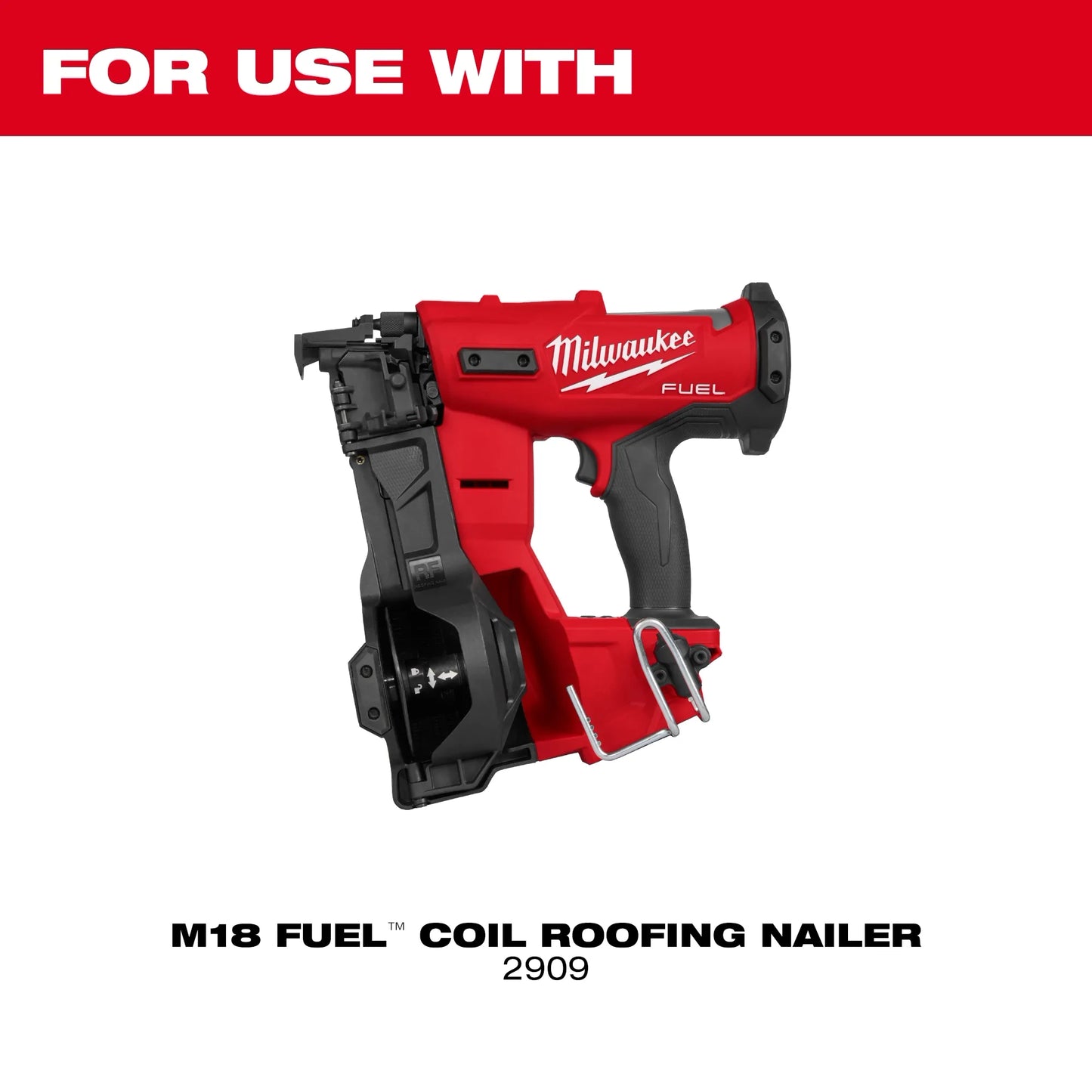 Milwaukee 48-08-2909, M18 FUEL™ Coil Roofing Nailer Vinyl Siding Tip