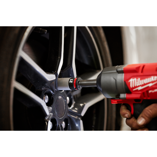 Milwaukee 49-66-7830, SHOCKWAVE Impact Duty™ 1/2 Drive Metric 3PC Lug Nut Wheel Socket Set