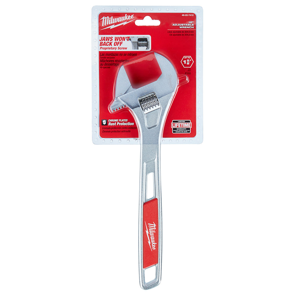 Milwaukee 48-22-7412, 12" Adjustable Wrench