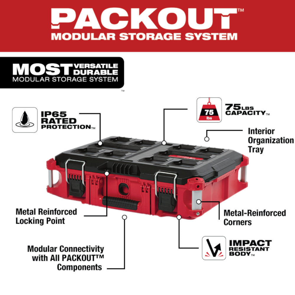 Milwaukee 48-22-8424, PACKOUT Tool Box