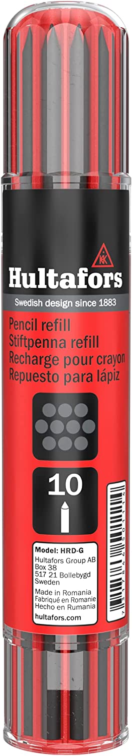 Hultafors 650110, Dry Marker Refills HRD G - Graphite