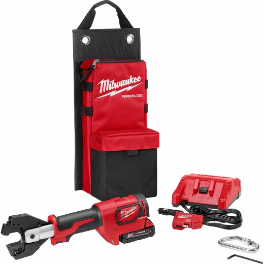 Milwaukee 2672-21S, M18â„¢ FORCE LOGICâ„¢ Cable Cutter Kit with 477 ACSR Jaws