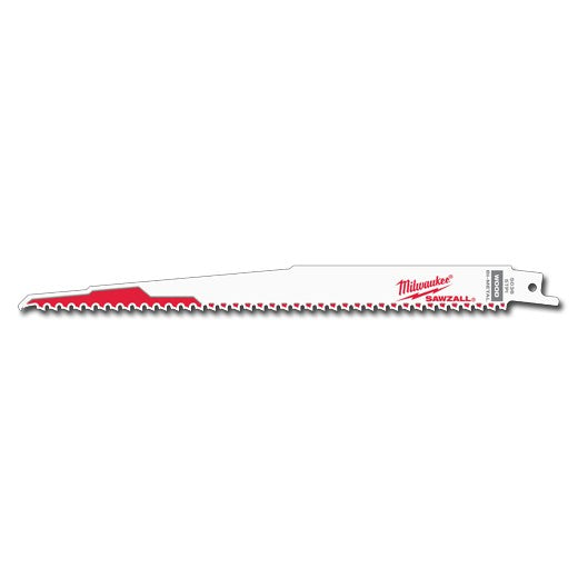 Milwaukee 48-00-8036, 9" 5 TPI Sawzall Blades (25/pkg)