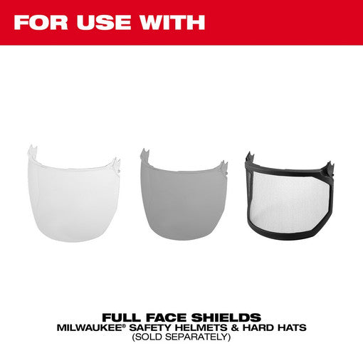 Milwaukee 48-73-1448, BOLT™ Full Face Shield Mount Replacement (Helmet & Hard Hat)