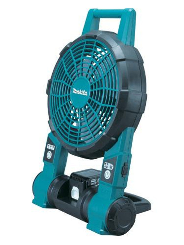 Makita DCF201Z, 18V LXT® Lithium‑Ion Cordless 9" Fan (Tool Only)