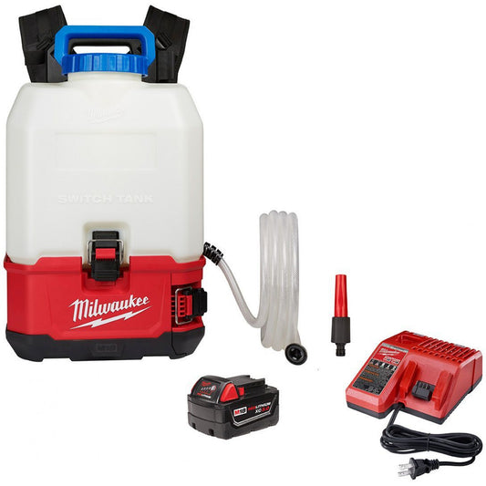 Milwaukee 2820-21WS, M18 SWITCH TANK 4-Gallon Backpack Water Supply Kit