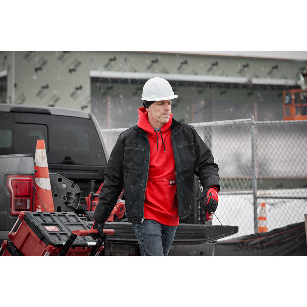 Milwaukee 350R-M, HD PULLOVER HOODIE - RED M (Discontinued)