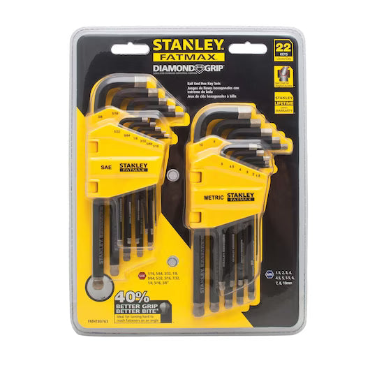 Stanley FMHT80763 FM, DIAMOND 22 PC HEX KEY SET