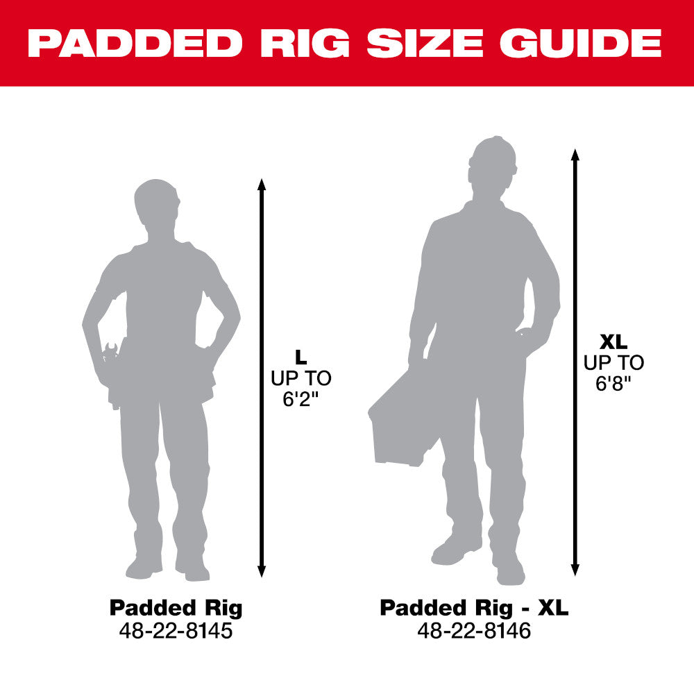 Milwaukee 48-22-8146, XL Padded Rig