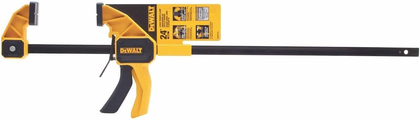 DEWALT DWHT83194, Large Trigger Clamp with 24 inch Bar