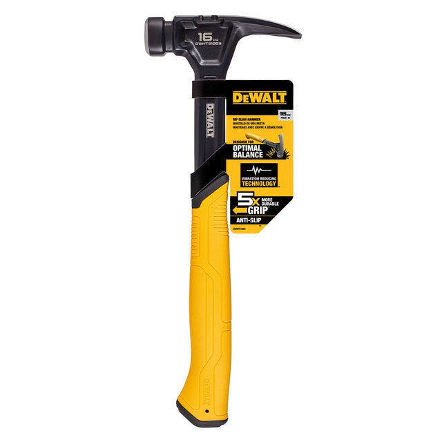 DEWALT DWHT51003, 16OZ RIP Claw Nailing Hammer