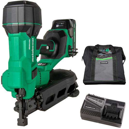 Metabo HPT NV1845DAM, 18V MultiVolt Brushless 1-3/4in Coil Roofing Nailer