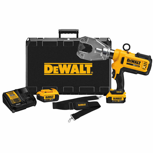 DEWALT DCE350M2, 20V MAX DIELESS CABLE CRIMPING TOOL KIT