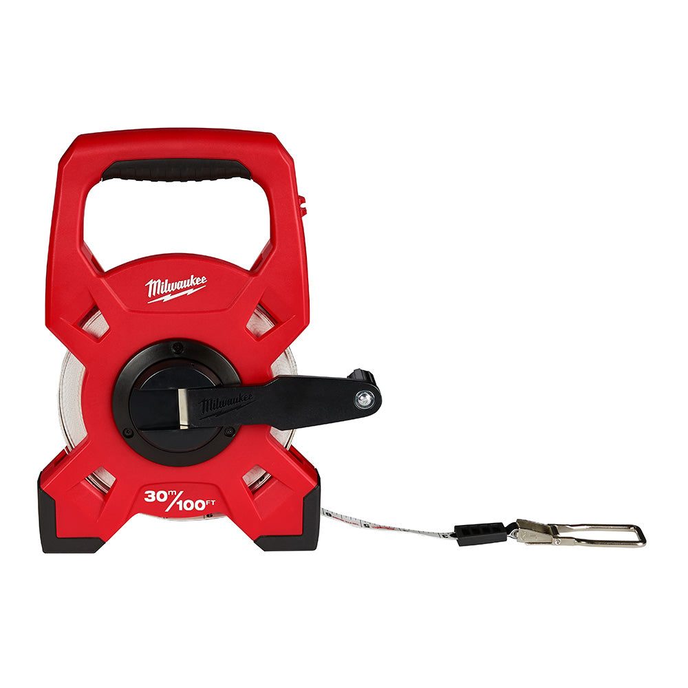 Milwaukee 48-22-5330, 30m/100' Fiberglass Open Reel Long Tape
