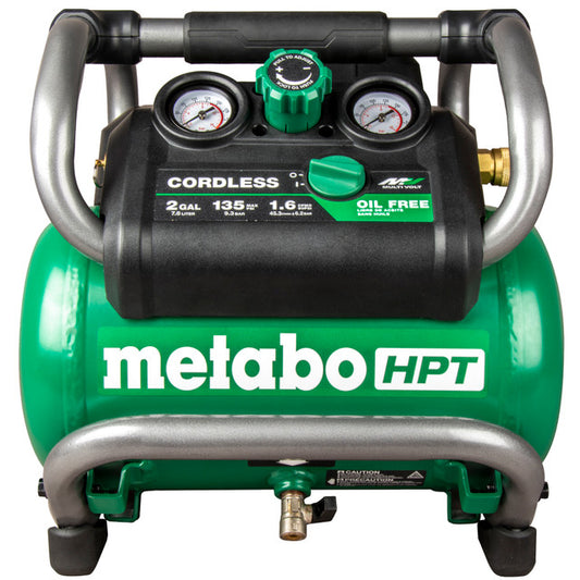 Metabo HPT EC36DAQ4M, 2-Gal 36V MultiVolt Cordless Brushless Compressor