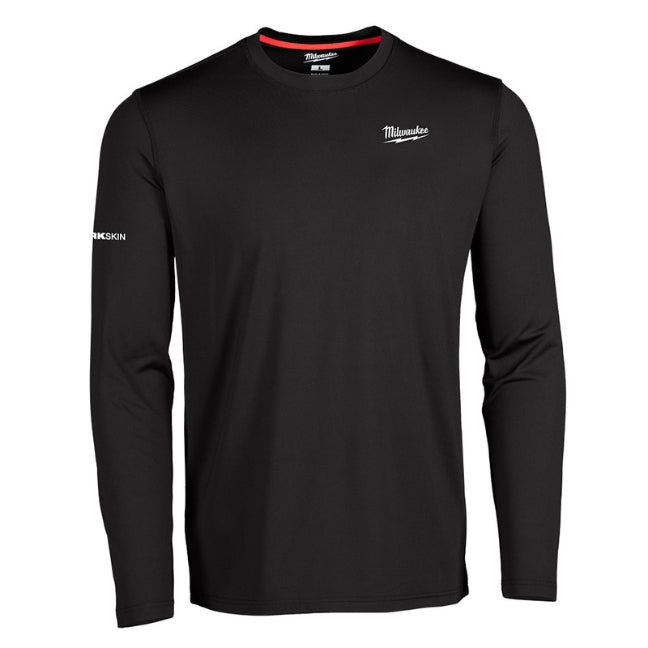 Milwaukee 403B WORKSKIN™ Crew Neck Baselayer Black 