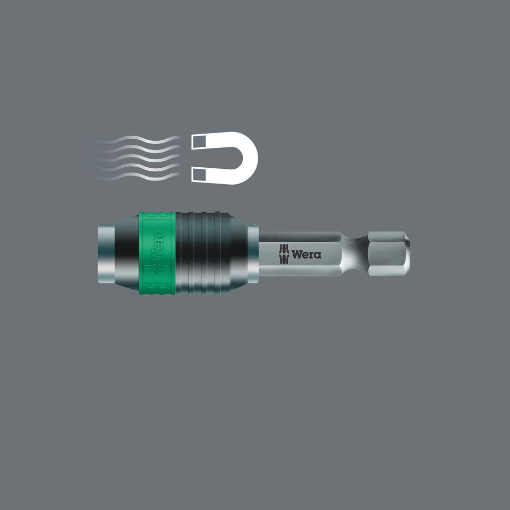 Wera 05073421001, 889/4/1 K SB RAPIDAPTOR UNIVERSAL BIT HOLDER, 1/4" X 50 MM