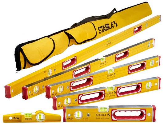 Stabila 78296, Type 196 Classic 6 Level Set & Case