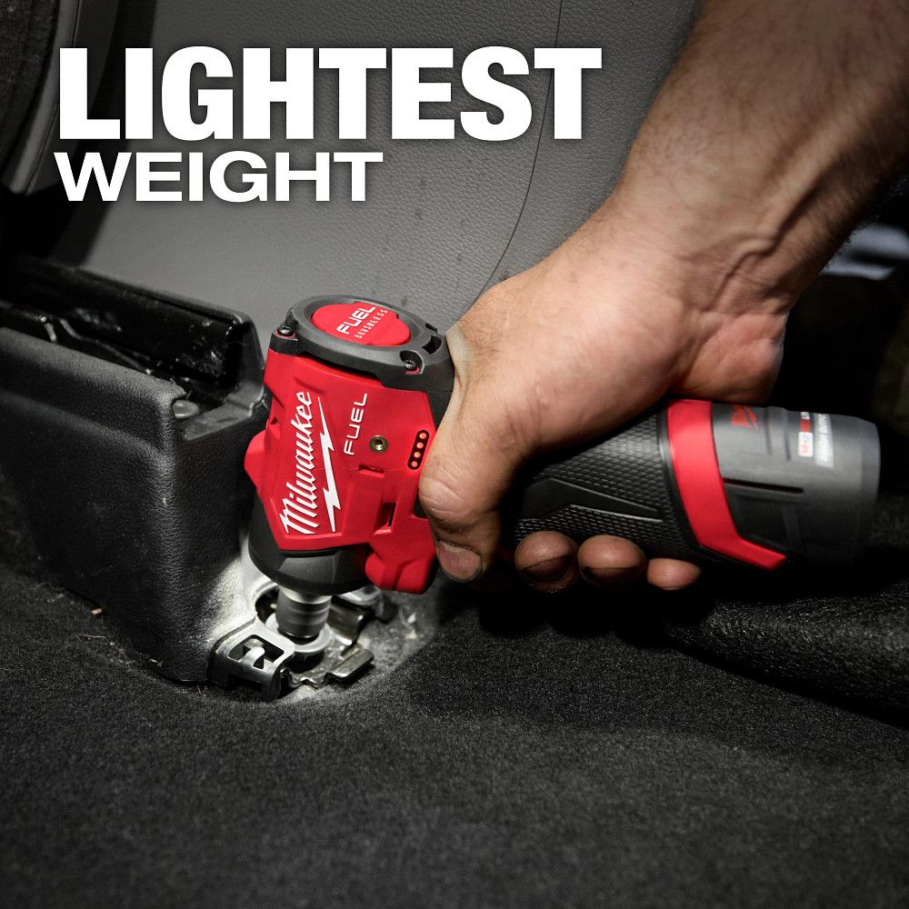 Milwaukee 3048-20, M12 FUEL™ 1/4" Subcompact Impact Wrench w/ Friction Ring