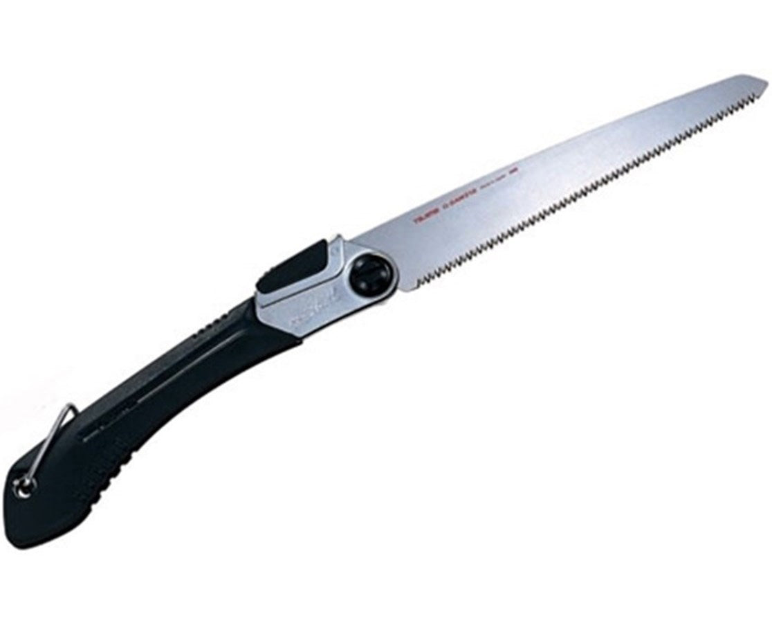 Tajima GK-G210, G-Saw™ 210, 9 TPI blade, steel / elastomer folding handle
