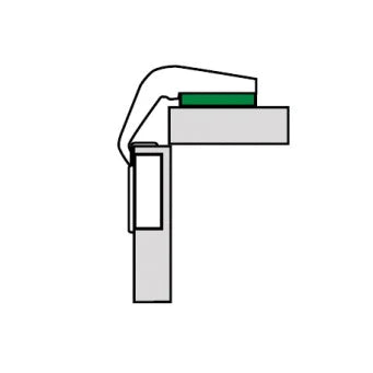 Grass F045138517, 135° TIOMOS Self Close Hinge Screw-on
