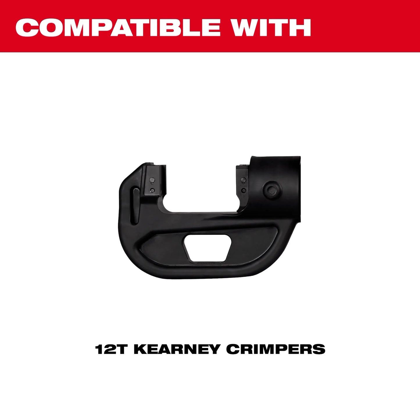 Milwaukee 49-12-KUAD, Kearney to U-Die Adapter for 12T Kearney Crimpers