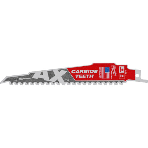 Milwaukee 48-00-5221, THE AX with Carbide Teeth 5T 6L (sold/ea)