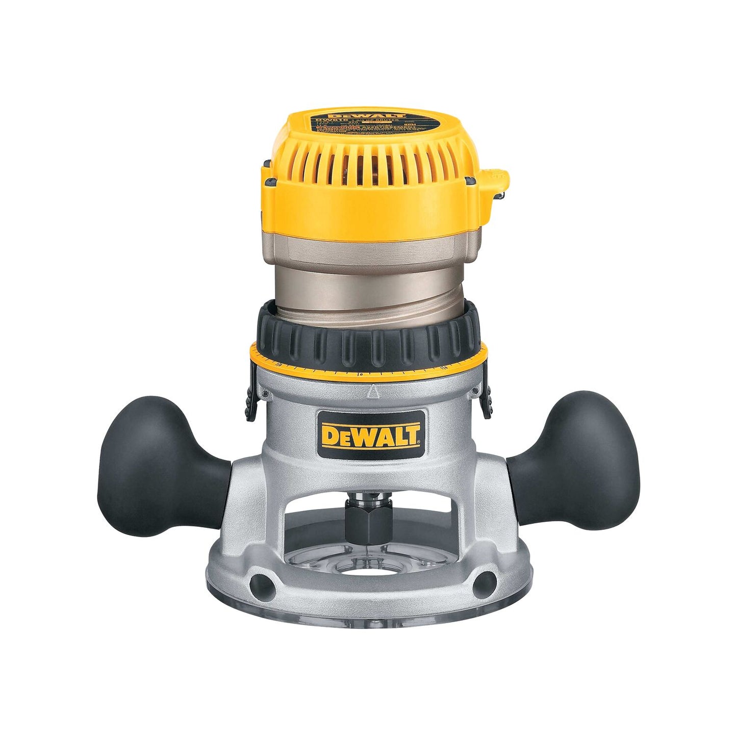 DEWALT DW616K, 1-3/4 HP (maximum motor HP) Fixed Base Router Kit