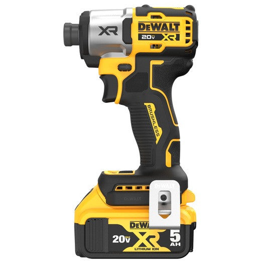 DEWALT DCF845P1, 20V MAX XR 1/4 in. 3-Speed Impact Driver Kit (5.0 Ah)