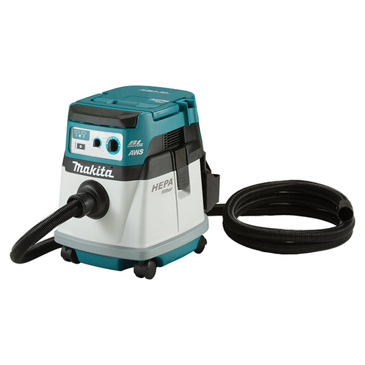 Makita DVC157LZX1, 18Vx2 LXT Brushless AWS 15L Dry Quiet Vacuum (Tool Only)