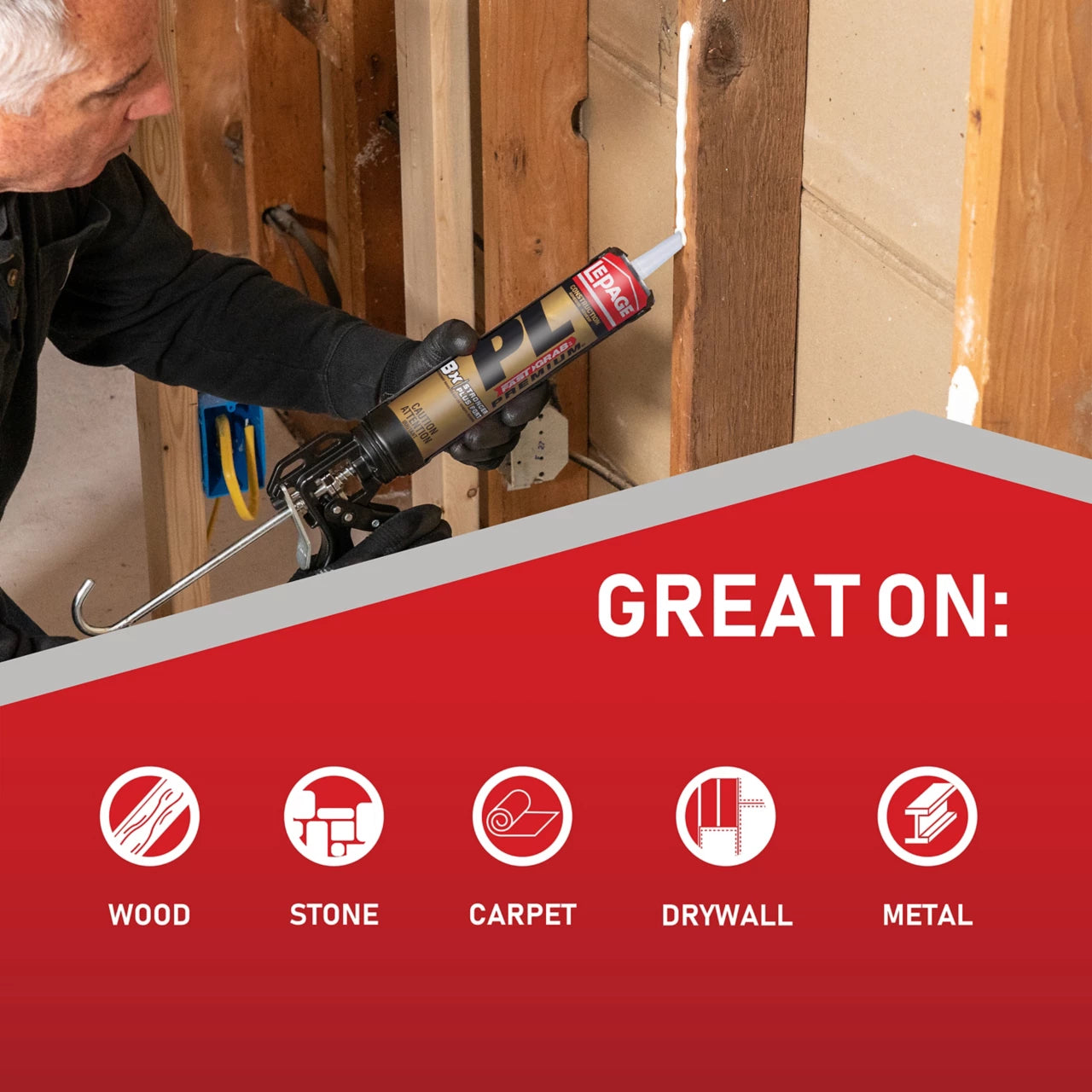LePage 1417396, PL PREMIUM-POLYURETHANE - FAST GRAB