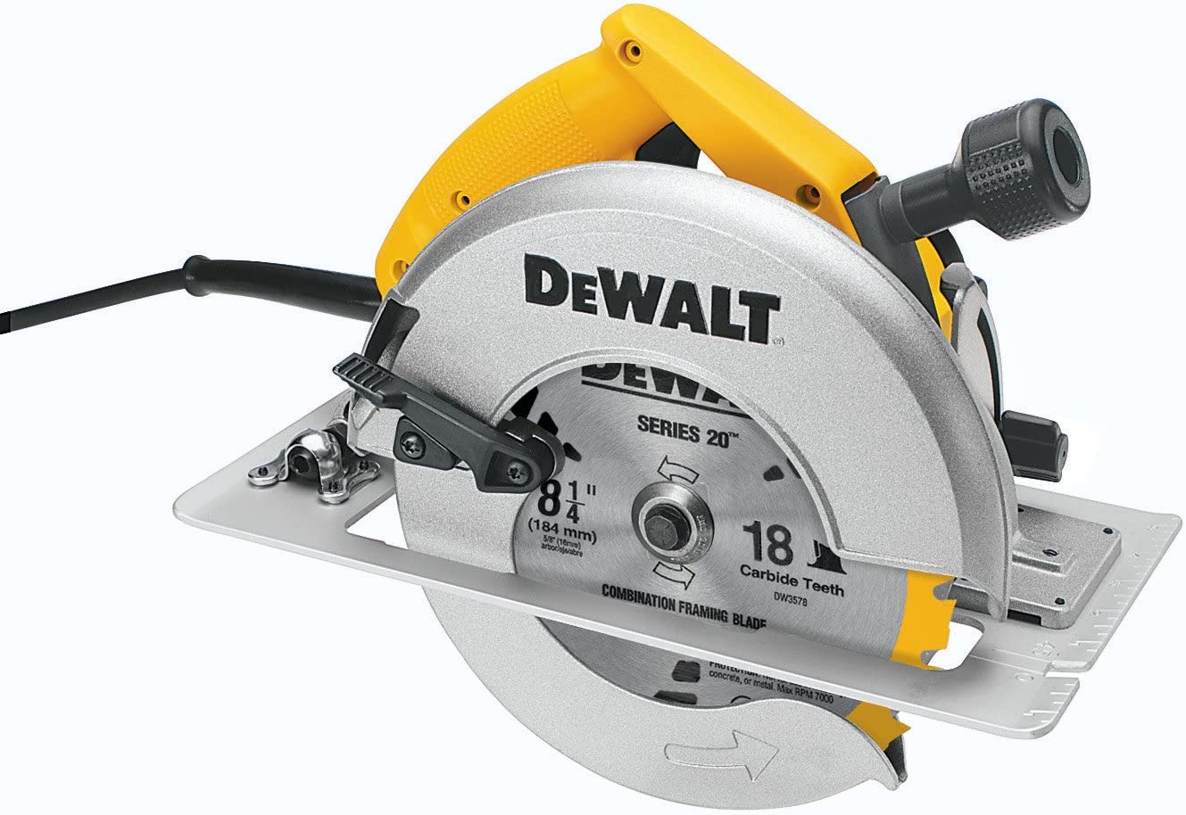 DEWALT DW368, 7-1/4'' (184mm) 56 Degree Circular Saw