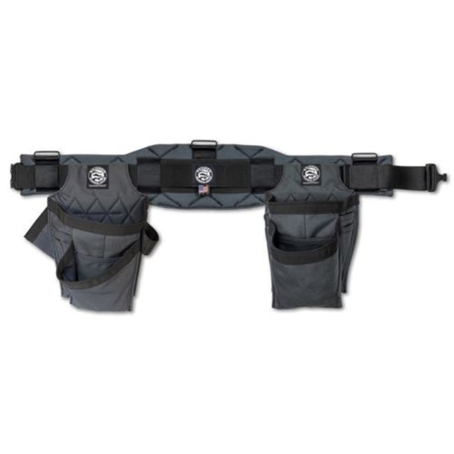 Badger Tool Belts 462010LH Trimmer Set - Gunmetal Grey - Left Handed