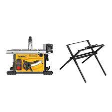 DEWALT DWE7485WS, 8-1/4'' Compact Jobsite Table Saw w/Stand