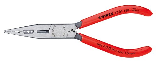 Knipex 13 01 614 SBA, 4 In 1 Electrician Pliers 10,12,14 AWG