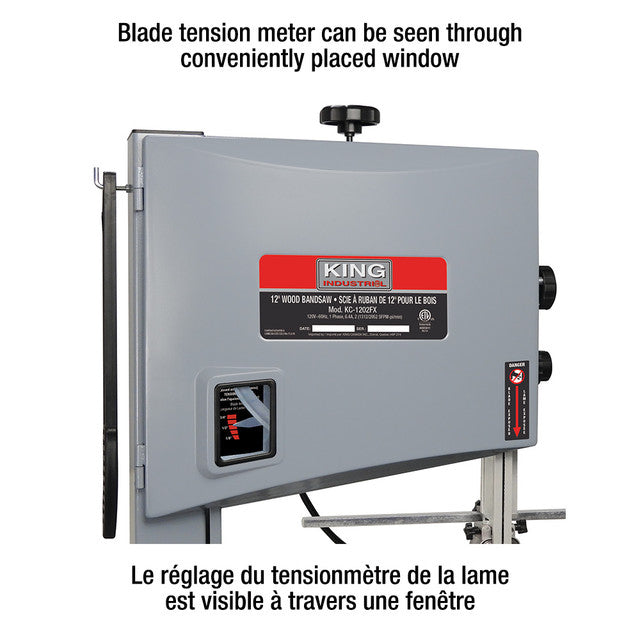 KING Canada KC-1402FX, 14" Wood Band Saw