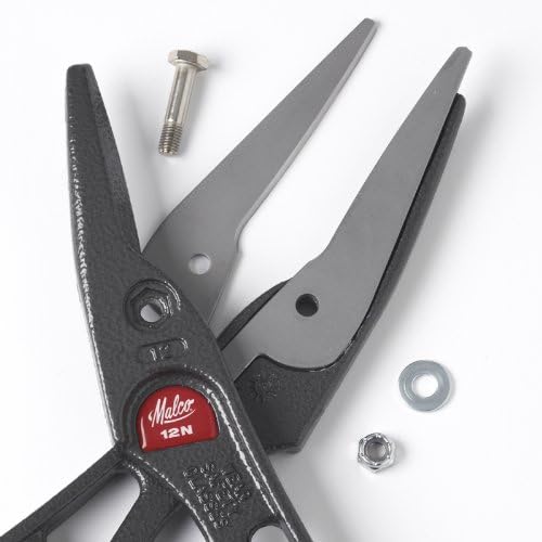 Malco MC12N, Andy Aluminum Handled Snips Combination Cut 12″