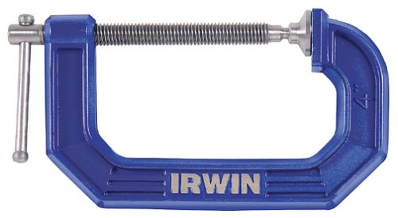 IRWIN 225104, IRWIN C-CLAMP 4" - 100 SERIES