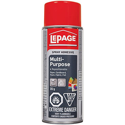 LePage 1726249, Multi-Purpose Spray Adhesive