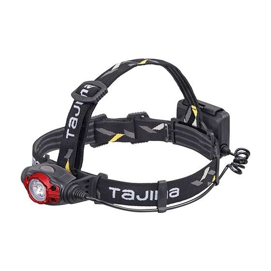 Tajima LE-F501D, GRATI-LITE, wide-angle beam headlamp, 500 lm, separate battery compartment