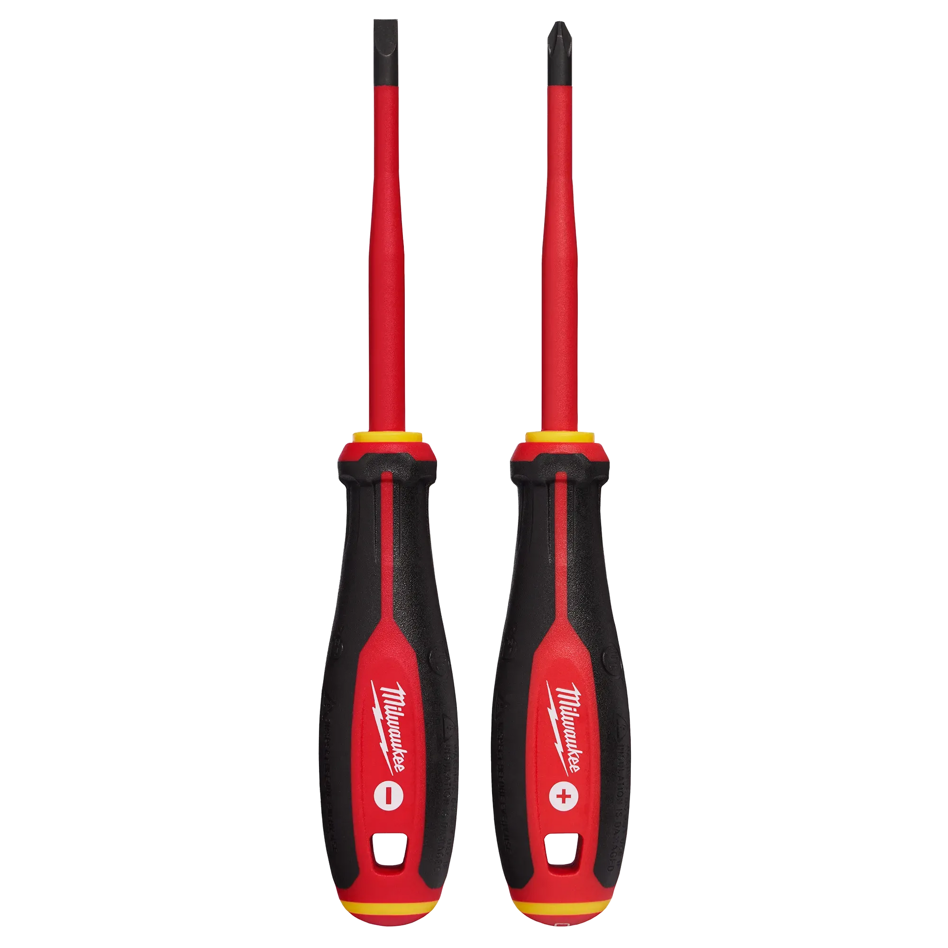 Milwaukee 48-22-2207, 2pc 1000V Insulated Slim Tip Screwdriver Set