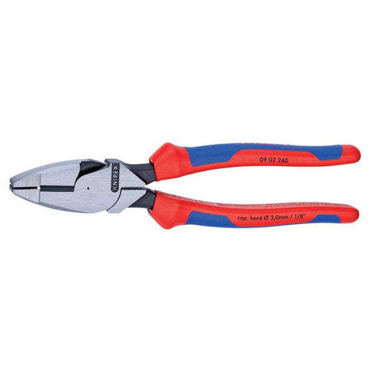 Knipex 09 02 240 SBA, High Leverage Linesman Pliers