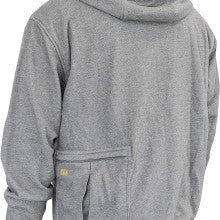 DEWALT DCHJ080 Men's Heared French Terry Cotton Hoodie Heather Gray