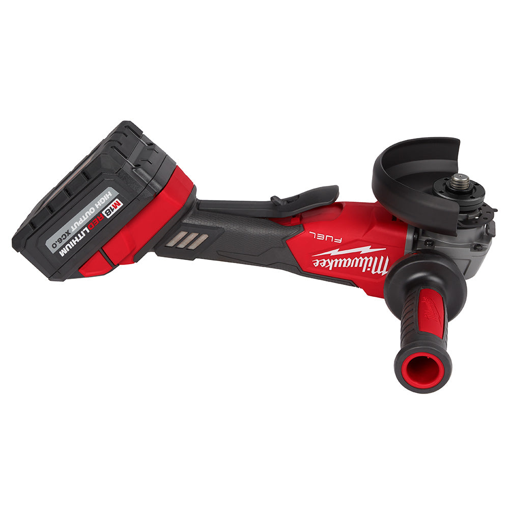 Milwaukee 2880-22, M18 FUEL Brushless Cordless 4-1/2" / 5" Grinder Paddle Switch, No-Lock Kit