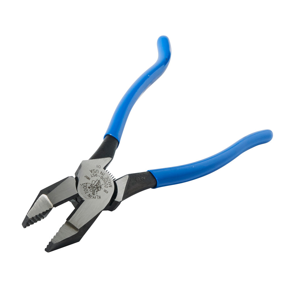 Klein Tools D2000-9ST, Ironworker's Pliers, Heavy-Duty Cutting, 9-Inch